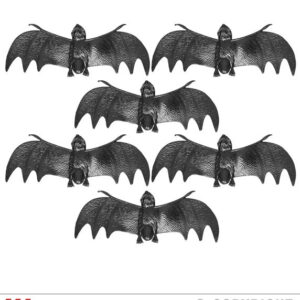 Set 6 Fledermäuse ca 13,5 cm