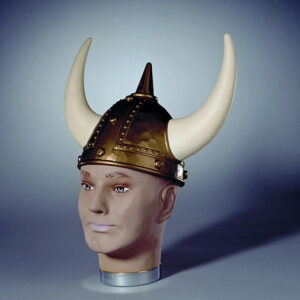 Wikingerhelm mit Hörnern, Hartplastik
