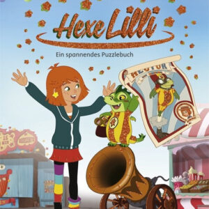 DIV 389736-552-9 - Puzzlebuch, Hexe Lilli