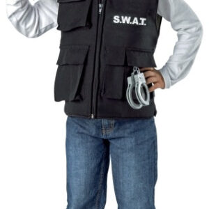 S.W.A.T.-Weste, schwarz Größe: 140