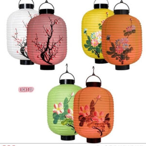 Laterne orientalisch mit LED sortiert ca 20 cm