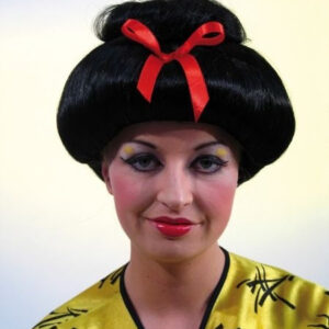 Perücke Japanerin schwarz SONDERPOSTEN