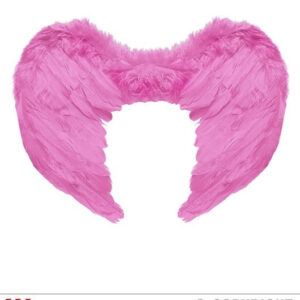 Flügel aus rosa Federn ca 50 x 37 cm