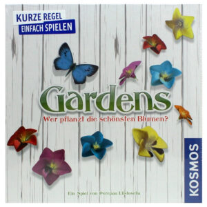 KOSMOS Gardens Legespiel in Box ca 25x25x5,5cm Spielspass für die ganze Familie