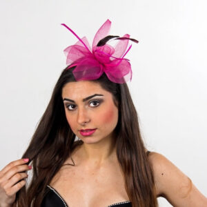 "Kopfputz ""Fantasie"", pink"