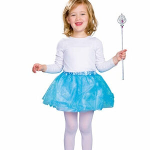 Tüllröckchen blau, ca. 25 cm lang Größe: bis 104/116