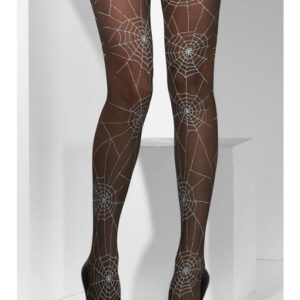 Strumpfhose Spinnengewebe