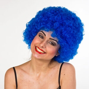 Hair-Perücke, blau