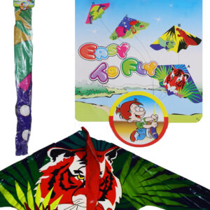 Drachen Lenkdrachen 4-fach sortiert ca 128x61cm