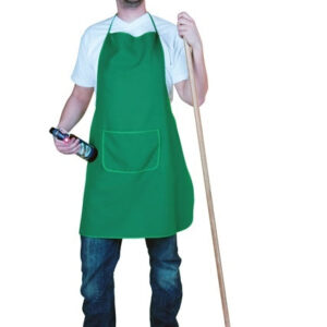 Herrenschürze, grün Größe: Univ.