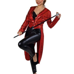 Glamour-Frack, rot Größe: 36/38