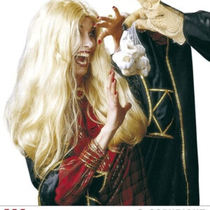 Perücke - Morgana hellblond Langhaarperücke