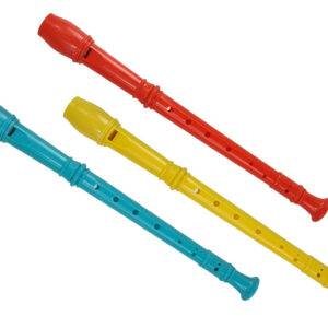 Blockflöte 4 Farben sortiert ca 32cm