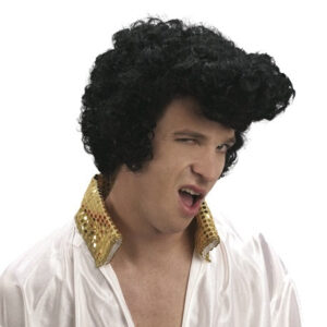 Perücke - Rock'n'Roll King schwarz