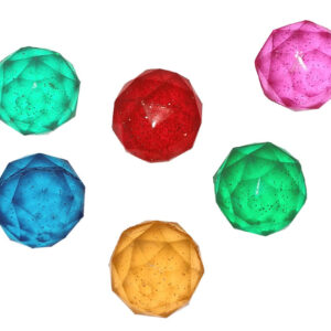 Flummi Dopsball 'Diamant' -einzeln verpackt- ca 32 mm