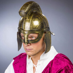 Römerhelm, Hartplastik, bronzefarben