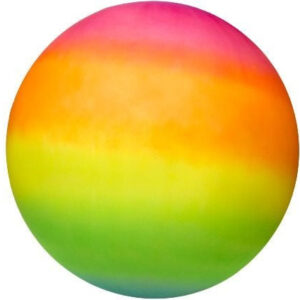 Ball Jumbo in Regenbogenfarben ca 40 cm