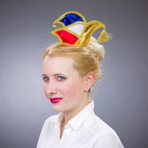 Elferrätin: Miniaturmütze, ca. 22x12 cm