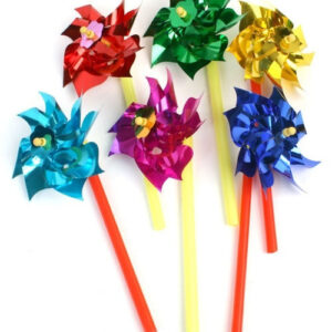 Windrad farbig sortiert ca 18 cm