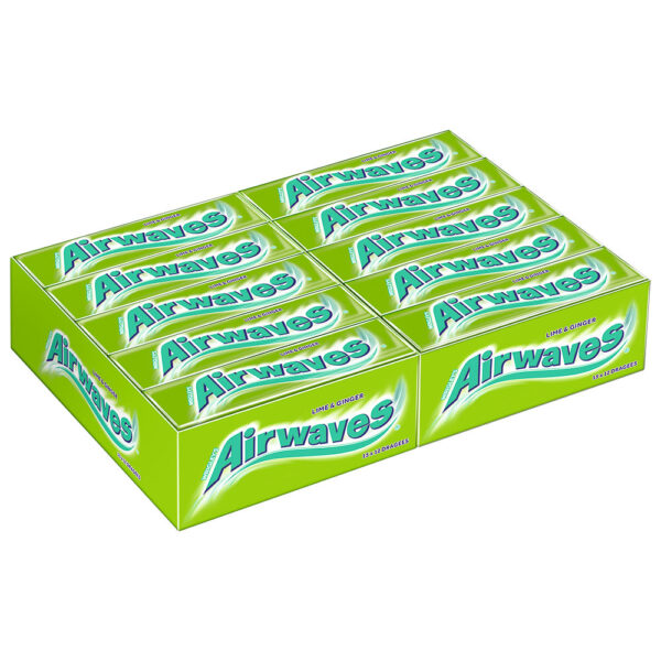 Airwaves Lime + Ginger 30×12 Dragees