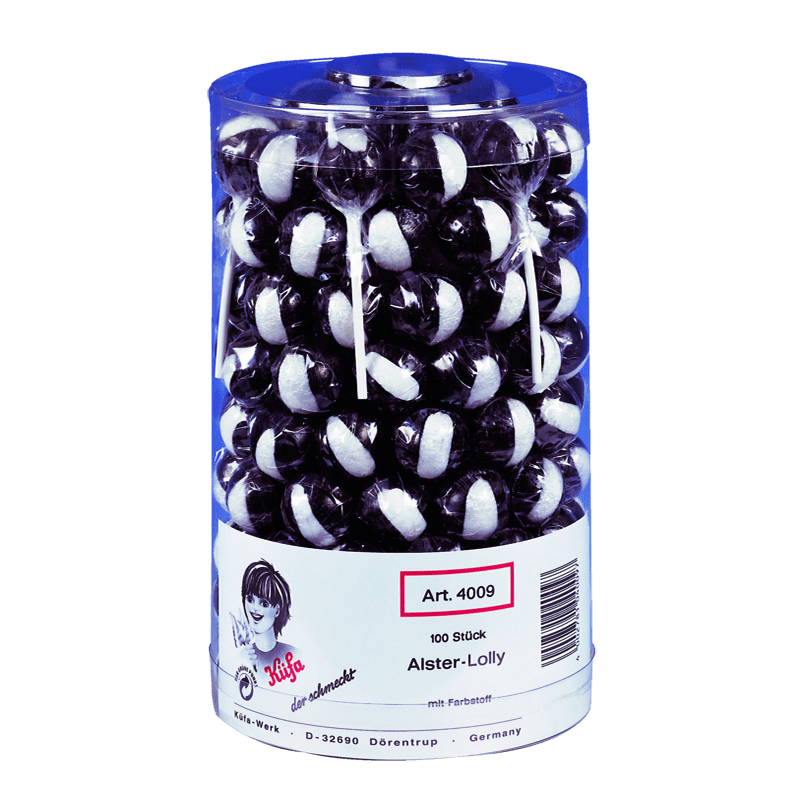 Küfa Alster Lolly 100 Stück in der Dose