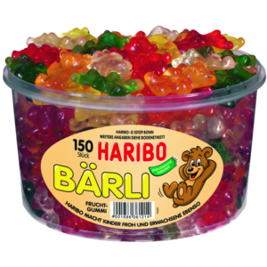Haribo  Bärli  150 Stück in der Dose