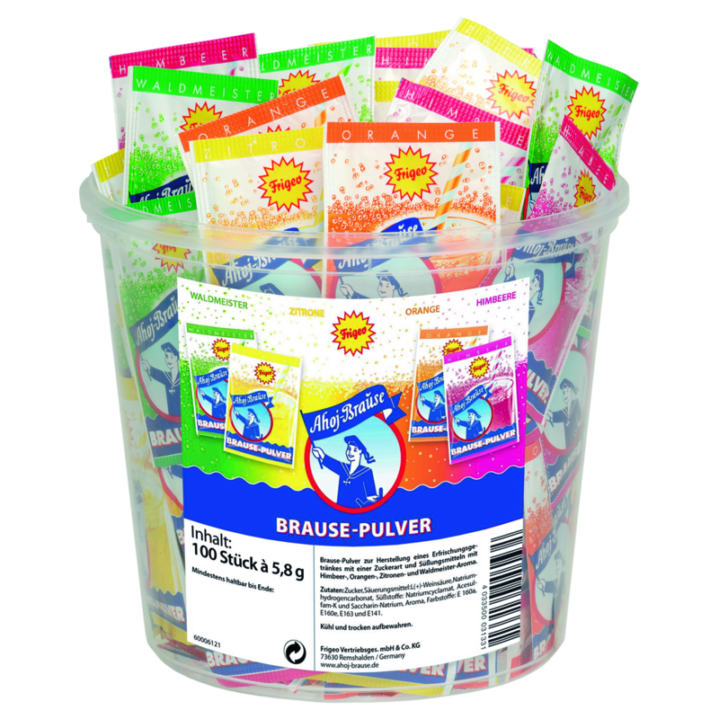 Ahoj Brause Brause-Pulver 100 Stück in der Dose
