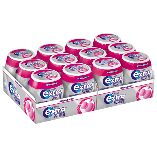 Wrigley’s Extra Professional White Bubblemint 12×50 Dragees