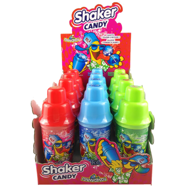 Funny Candy Shaker Candy 12 Stück im Karton