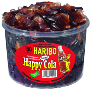 Haribo  Happy Cola  150 Stück in der Dose