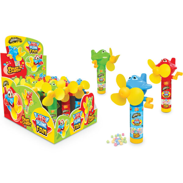 Johny Bee Air Plane Fan 12 Stück im Karton