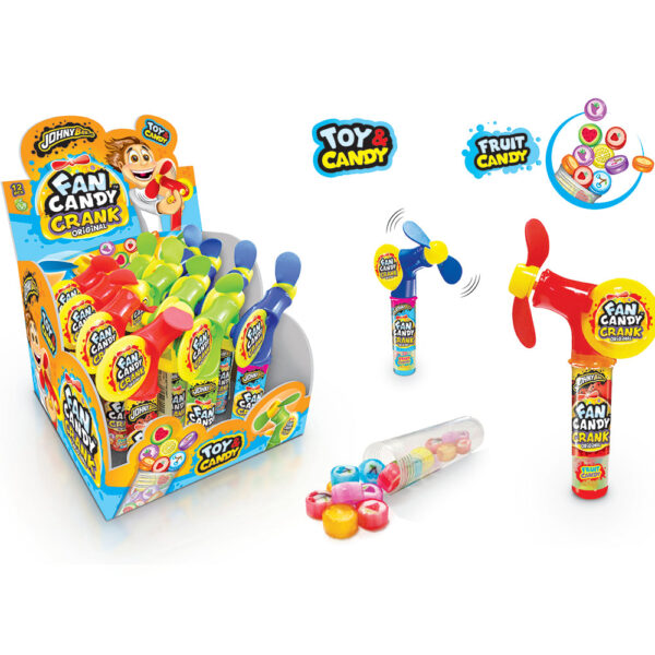 Johny Bee Fan Candy Crank 12 Stück im Karton
