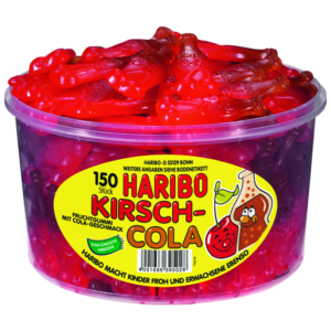 Haribo  Kirsch-Cola  150 Stück in der Dose