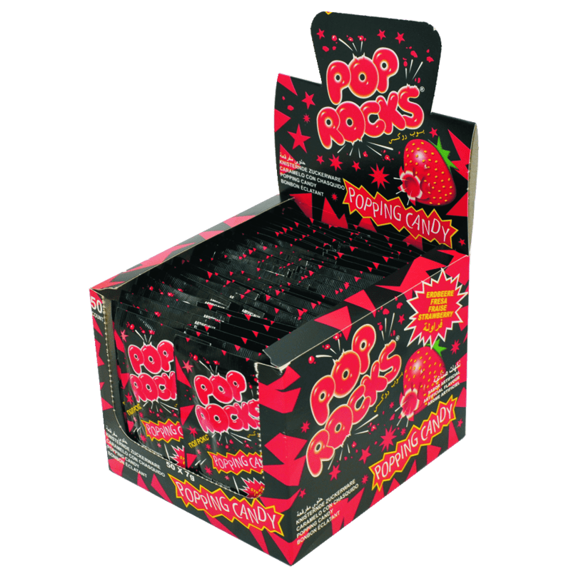 Zeta Espacial S.A. Pop Rocks 50 Stück im Karton