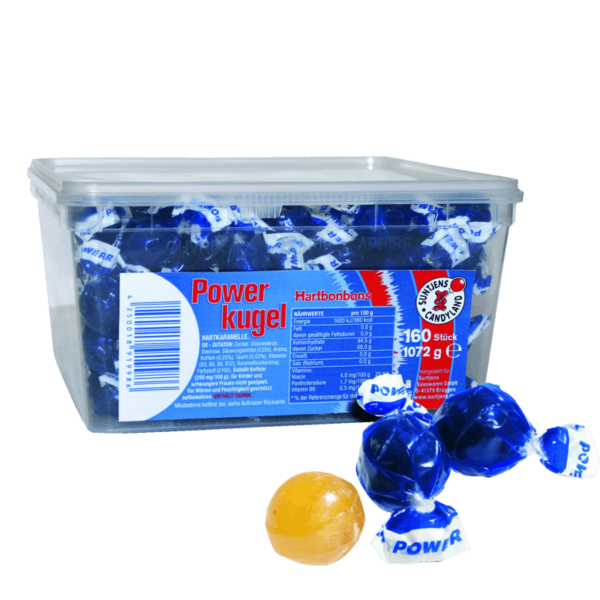 Suntjens  Power Kugel  160 Stück in der Dose