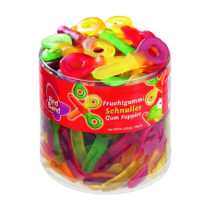 Red Band  Fruchtgummi Schnuller  100 Stück in der Dose