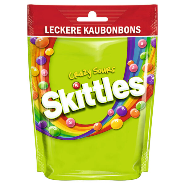 Skittles  Crazy Sours 160g im Beutel