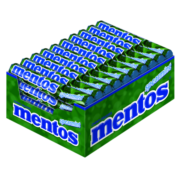 Mentos  Spearmint  40 Stück im Karton