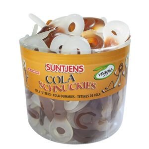 Suntjens Cola Schnuckies 100 Stück in der Dose
