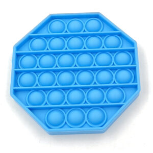 Pädagogisches Spielzeug Silikon Drücker Trend 2021 in Blau