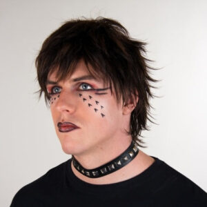 Nietenhalsband, weitenverstellbar Größe: 37-40 cm