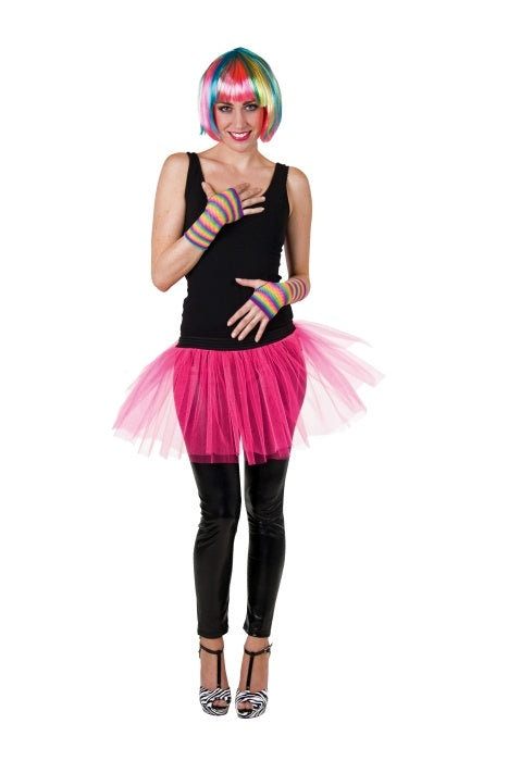 Tüllröckchen, leuchtpink Größe: Univ.