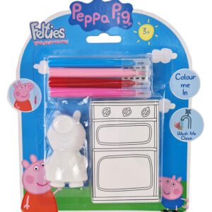 Peppa Pig Felties sortiert Figur zum bemalen in Blisterpack mehrfach sortiert