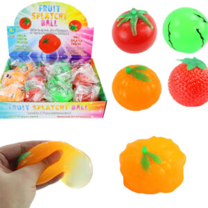 Wasser Schleim Ball Obst+Gemüse 4-fach sortiert ca 6 cm