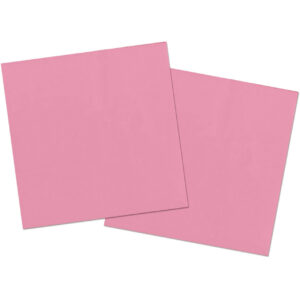Servietten rosa 3 lagig ca 33x33 cm 20Stück im Pack