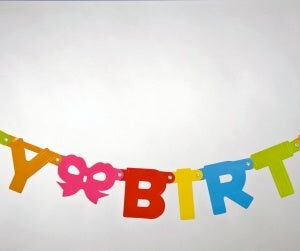 Girlande HAPPY BIRTHDAY ca 150 cm