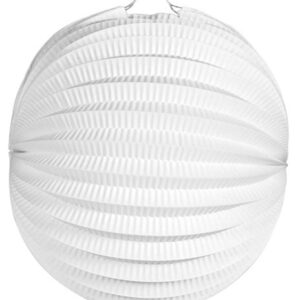 Lampion weiß rund ca 22cm
