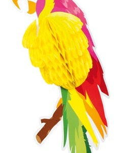 Papagei Dekoration ca 50 x 26 cm