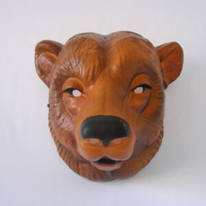 Maske Braunbär