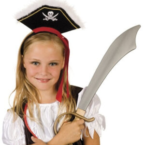 Haarreif mit Piratendekor Wendy